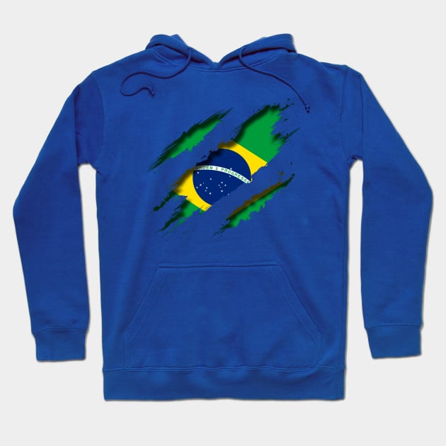 Brazil Shredding Hoodie by blackcheetah